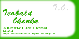 teobald okenka business card